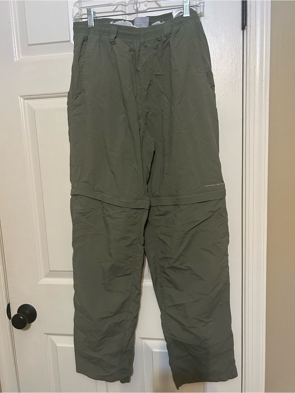 Columbia PFG Omni shield olive green pants men’s medium 32L